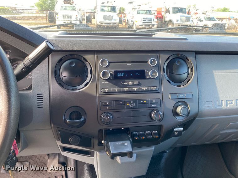 image for item DM4126 2016 Ford F450 Super Duty XL  Crew Cab dump flatbed truck