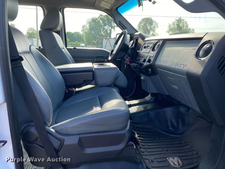 image for item DM4126 2016 Ford F450 Super Duty XL  Crew Cab dump flatbed truck