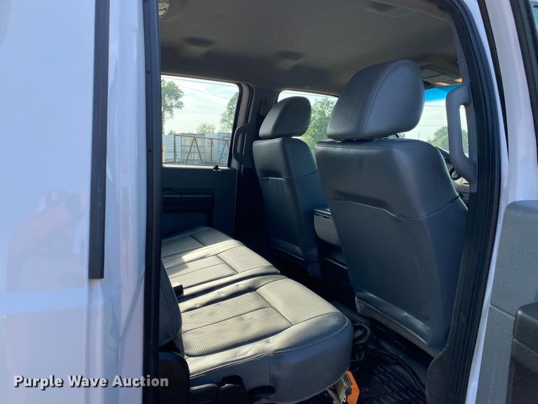 image for item DM4126 2016 Ford F450 Super Duty XL  Crew Cab dump flatbed truck