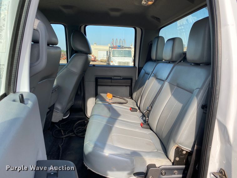 image for item DM4126 2016 Ford F450 Super Duty XL  Crew Cab dump flatbed truck