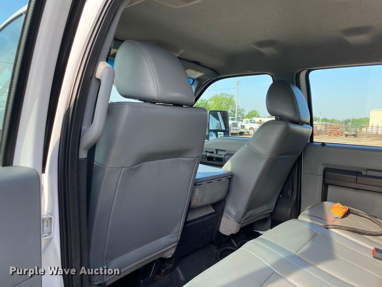 image for item DM4126 2016 Ford F450 Super Duty XL  Crew Cab dump flatbed truck