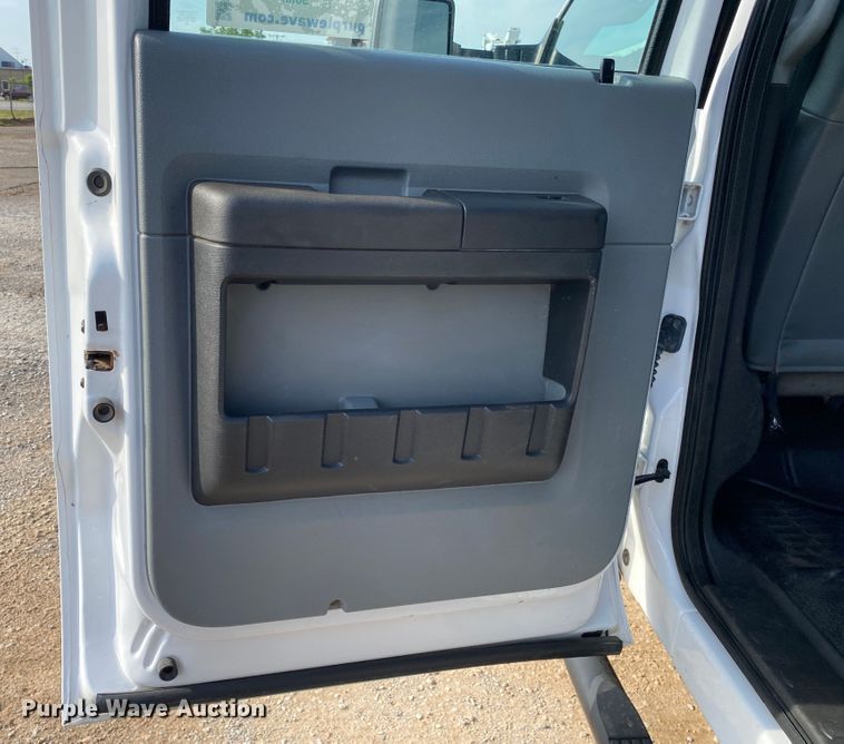 image for item DM4126 2016 Ford F450 Super Duty XL  Crew Cab dump flatbed truck