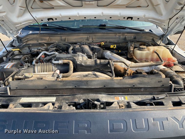 image for item DM4126 2016 Ford F450 Super Duty XL  Crew Cab dump flatbed truck