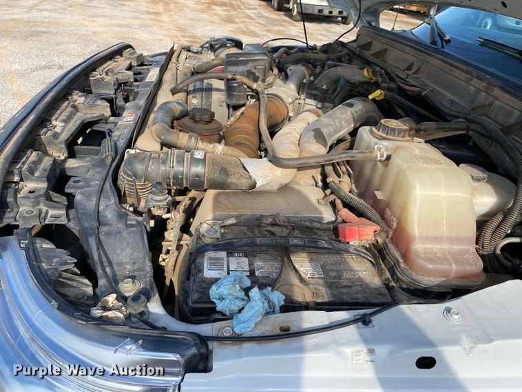 image for item DM4126 2016 Ford F450 Super Duty XL  Crew Cab dump flatbed truck