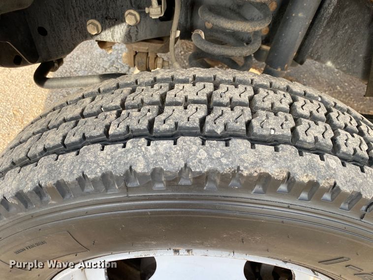 image for item DM4126 2016 Ford F450 Super Duty XL  Crew Cab dump flatbed truck