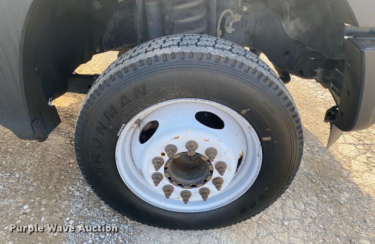 image for item DM4126 2016 Ford F450 Super Duty XL  Crew Cab dump flatbed truck