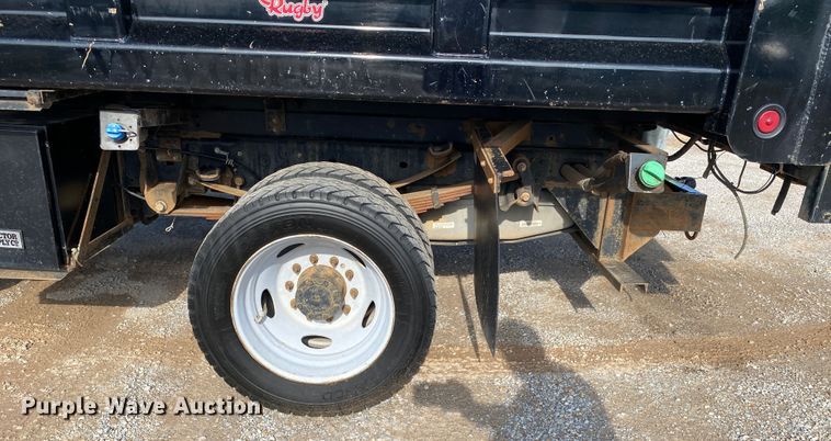 image for item DM4126 2016 Ford F450 Super Duty XL  Crew Cab dump flatbed truck