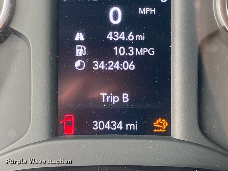 image for item DM4127 2021 Dodge Ram 5500HD Crew Cab flatbed truck