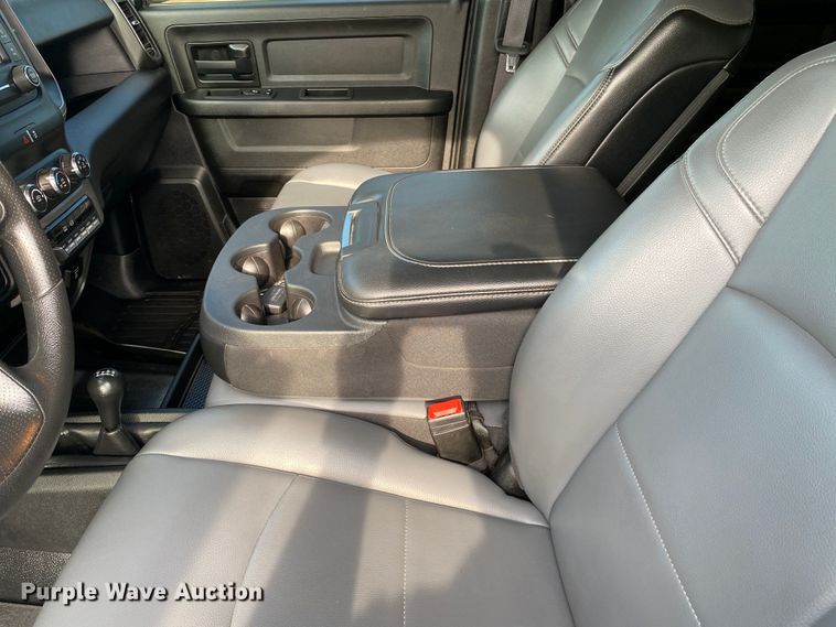 image for item DM4127 2021 Dodge Ram 5500HD Crew Cab flatbed truck