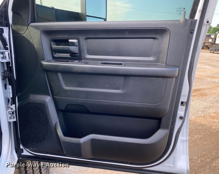 image for item DM4127 2021 Dodge Ram 5500HD Crew Cab flatbed truck