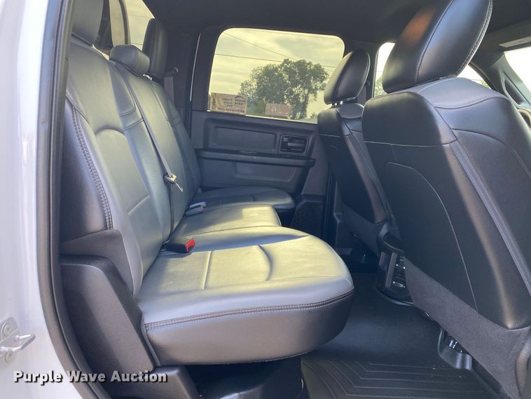 image for item DM4127 2021 Dodge Ram 5500HD Crew Cab flatbed truck