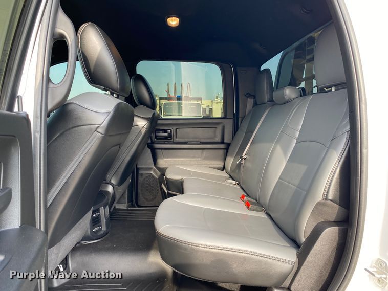 image for item DM4127 2021 Dodge Ram 5500HD Crew Cab flatbed truck