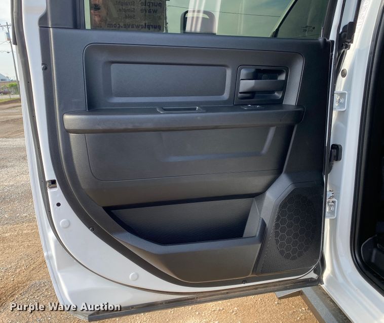 image for item DM4127 2021 Dodge Ram 5500HD Crew Cab flatbed truck