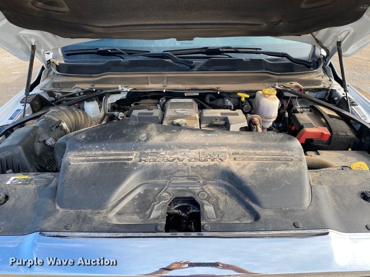 image for item DM4127 2021 Dodge Ram 5500HD Crew Cab flatbed truck