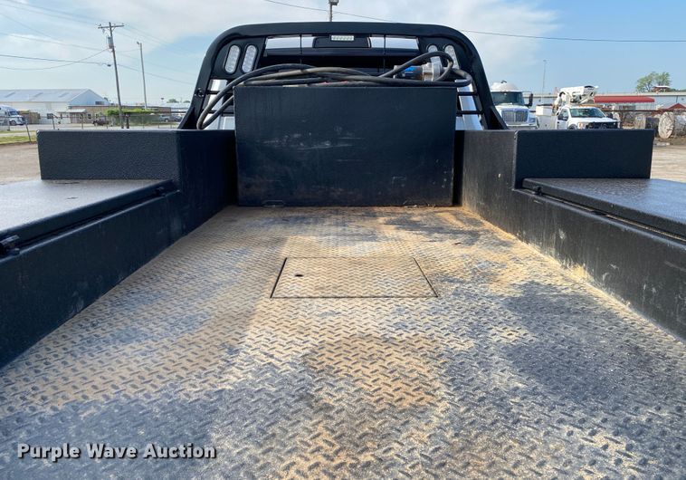 image for item DM4127 2021 Dodge Ram 5500HD Crew Cab flatbed truck