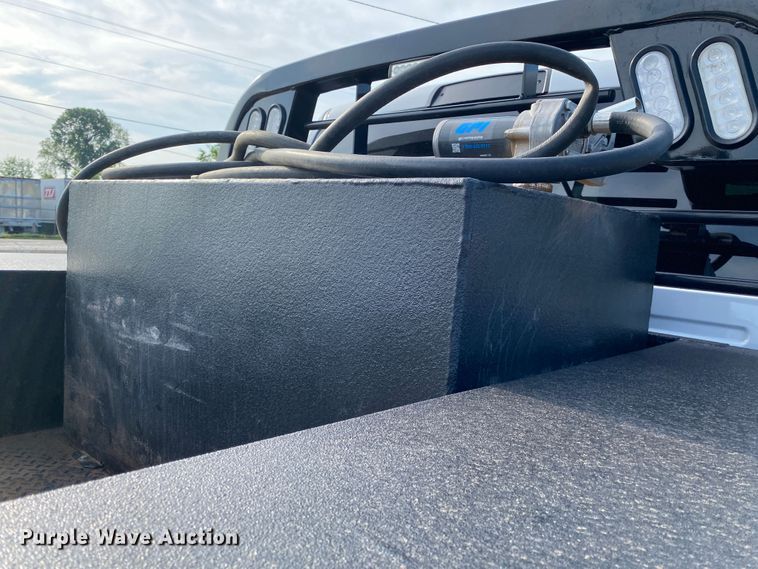 image for item DM4127 2021 Dodge Ram 5500HD Crew Cab flatbed truck