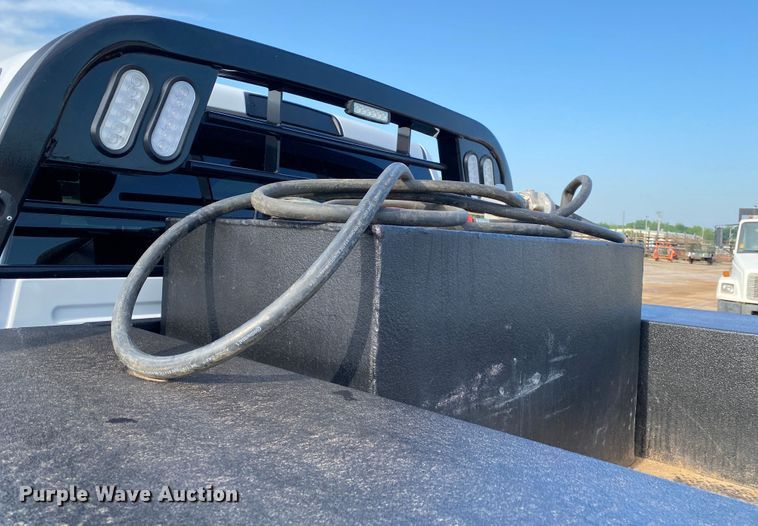 image for item DM4127 2021 Dodge Ram 5500HD Crew Cab flatbed truck