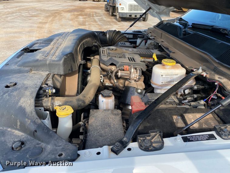 image for item DM4127 2021 Dodge Ram 5500HD Crew Cab flatbed truck