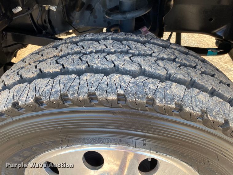 image for item DM4127 2021 Dodge Ram 5500HD Crew Cab flatbed truck