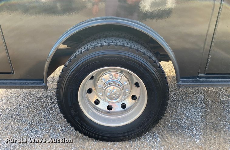 image for item DM4127 2021 Dodge Ram 5500HD Crew Cab flatbed truck