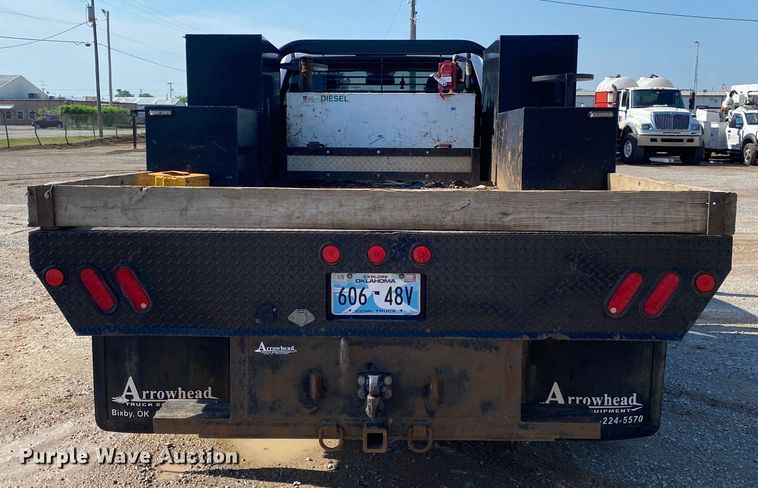 image for item DM4128 2018 Dodge Ram 5500HD flatbed truck