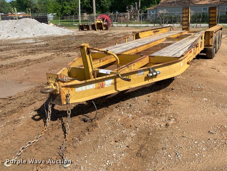 image for item DM4133 2008 Belshe DB9T  equipment trailer