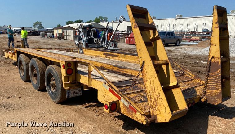 image for item DM4133 2008 Belshe DB9T  equipment trailer