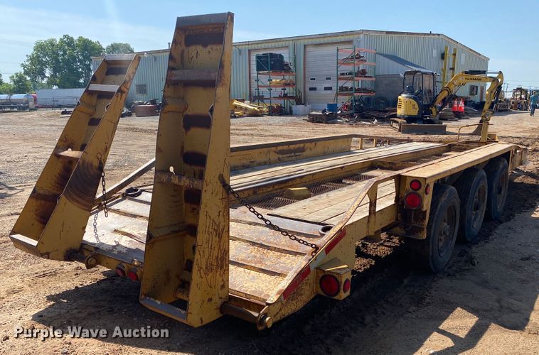 image for item DM4133 2008 Belshe DB9T  equipment trailer