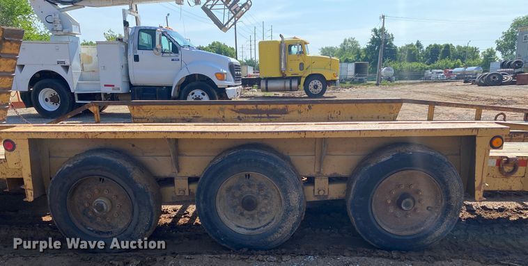 image for item DM4133 2008 Belshe DB9T  equipment trailer