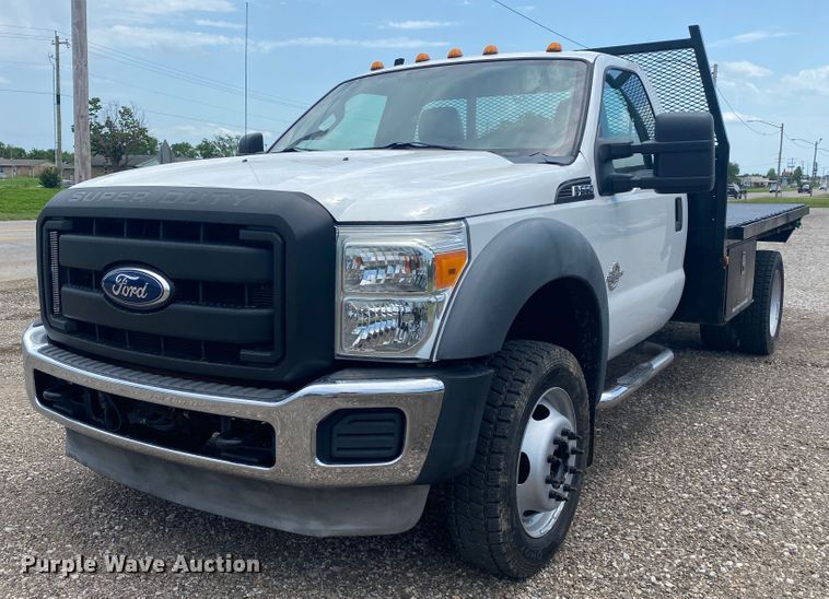 image for item DM4142 2011 Ford F550  flatbed truck