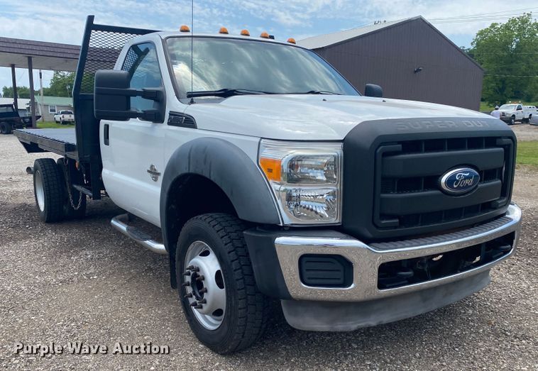 image for item DM4142 2011 Ford F550  flatbed truck