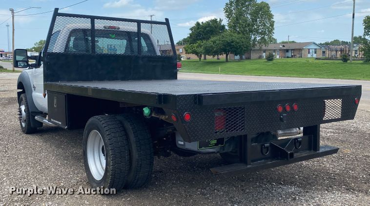 image for item DM4142 2011 Ford F550  flatbed truck