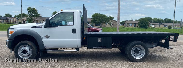 image for item DM4142 2011 Ford F550  flatbed truck