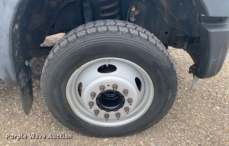 image for item DM4142 2011 Ford F550  flatbed truck