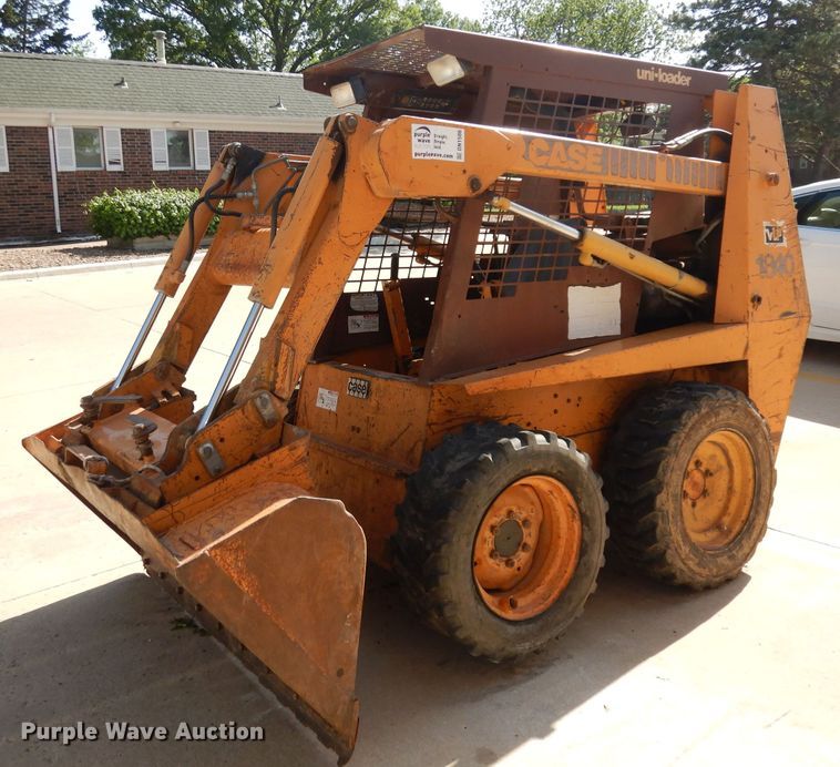 Case 1840 skid steer loader in Salina, KS Item DN1506 sold Purple Wave
