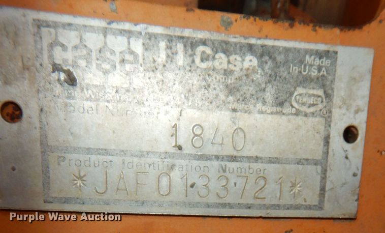 image for item DN1506 Case 1840  skid steer loader
