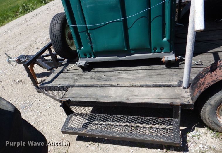 image for item DN7399 Shop built  portable restroom trailer