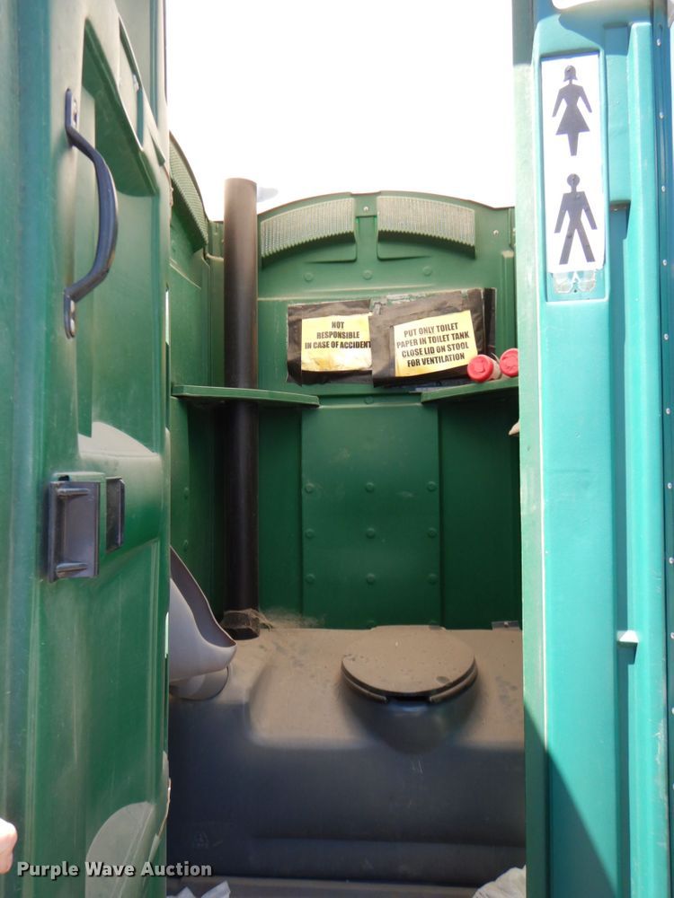 image for item DN7399 Shop built  portable restroom trailer