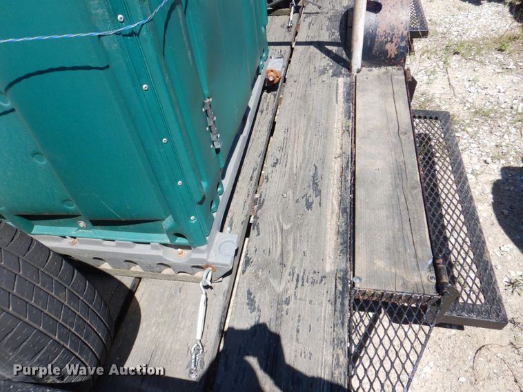 image for item DN7399 Shop built  portable restroom trailer