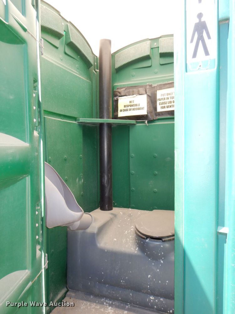 image for item DN7399 Shop built  portable restroom trailer