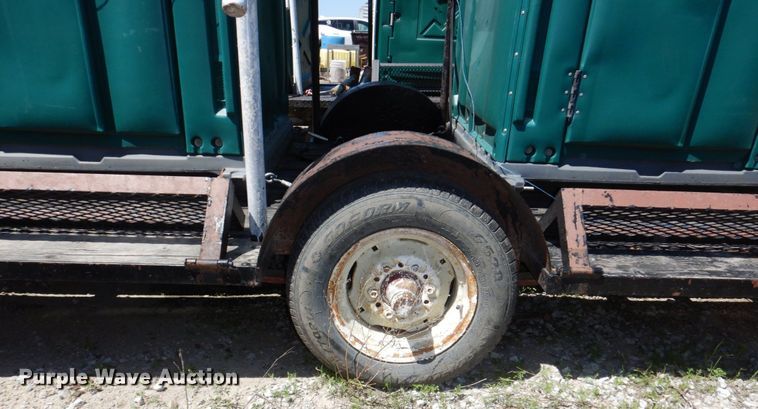 image for item DN7399 Shop built  portable restroom trailer