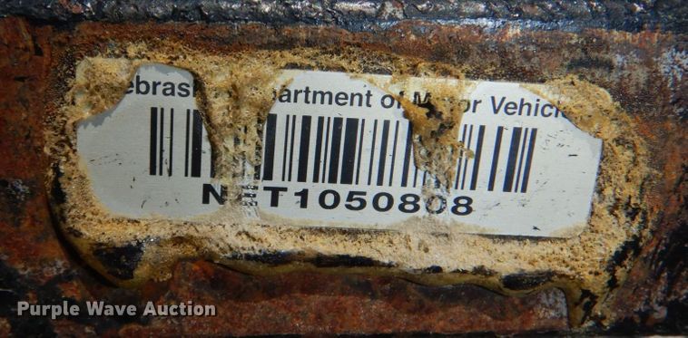 image for item DN7399 Shop built  portable restroom trailer