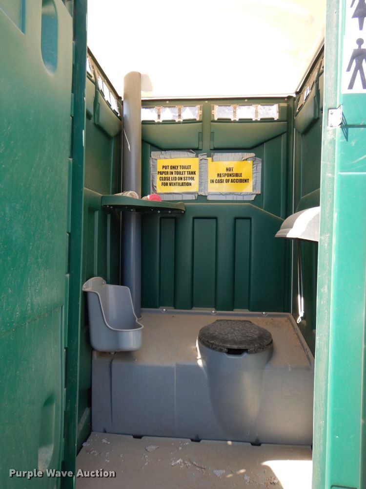 image for item DN7400 Shop built  portable restroom trailer