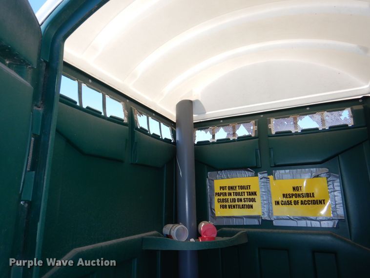 image for item DN7400 Shop built  portable restroom trailer