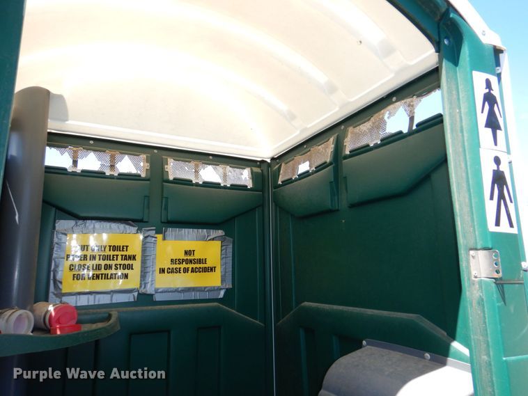 image for item DN7400 Shop built  portable restroom trailer