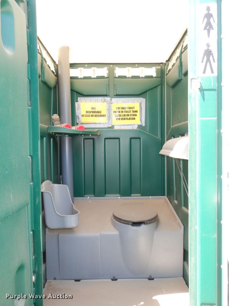 image for item DN7400 Shop built  portable restroom trailer