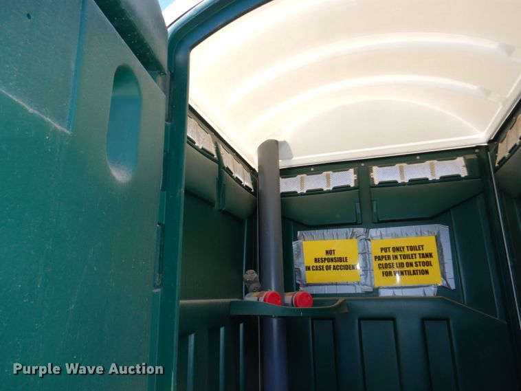 image for item DN7400 Shop built  portable restroom trailer