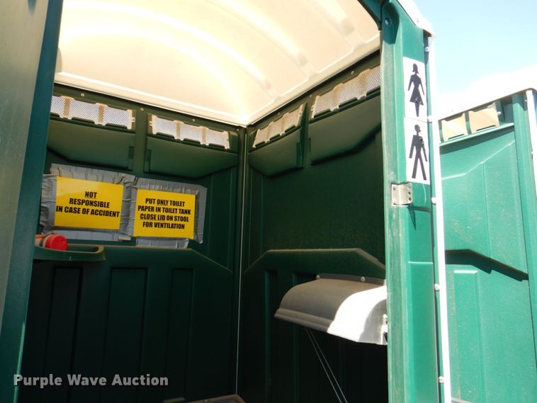 image for item DN7400 Shop built  portable restroom trailer