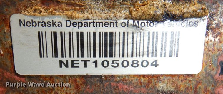 image for item DN7400 Shop built  portable restroom trailer