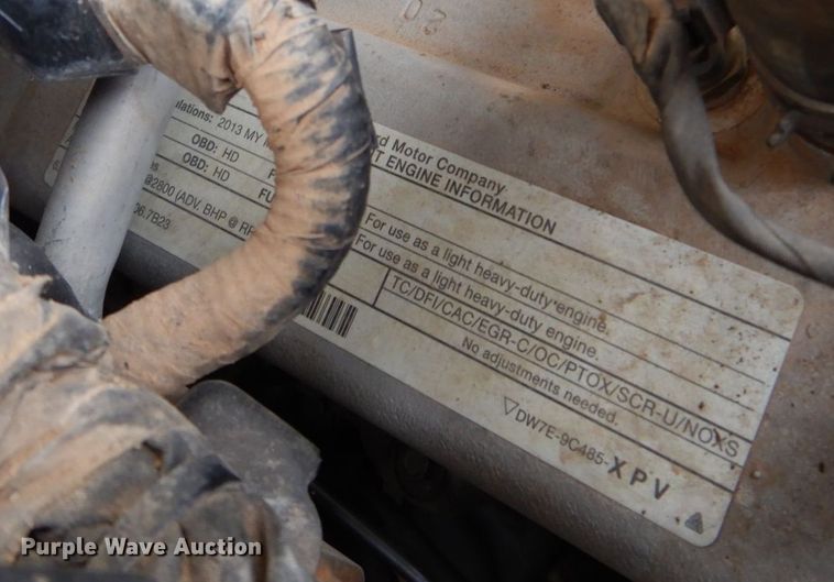 image for item DP4044 2013 Ford F550  truck cab and chassis